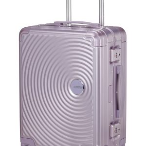 American Tourister Soundbox Aluminium Stormy Lilac 55cm