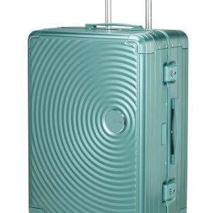 American Tourister Soundbox Aluminium Dusty Turquoise 68cm